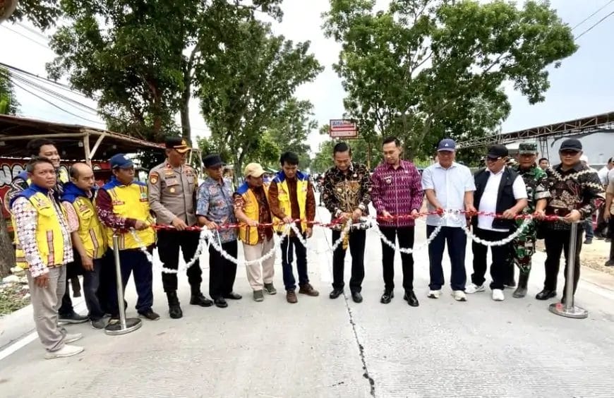 LAMONGAN MEGILAN! Jalan Made-Plembon Diresmikan: Karpet Merah Bagi Lumbung Padi & Akses Baru Trans Jatim!