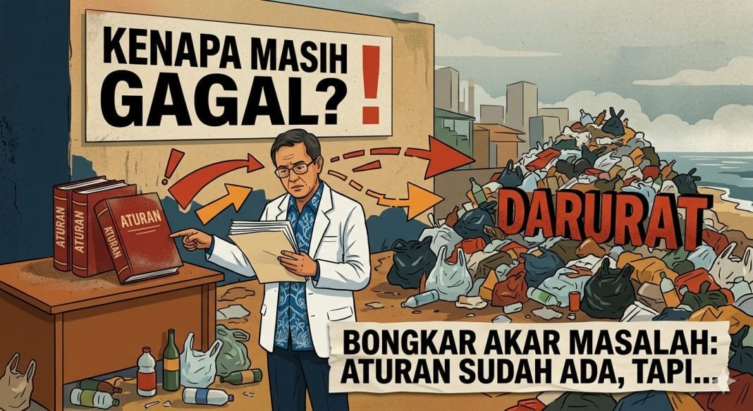 Darurat Sampah Indonesia: Profesor ITS Bongkar Akar Masalah, “Aturan Sudah Ada, Tapi Kenapa Masih Gagal?”
